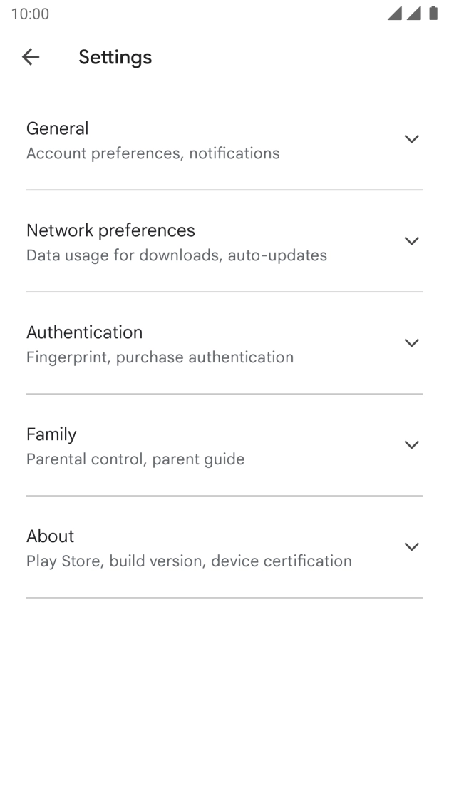 Press Network preferences.