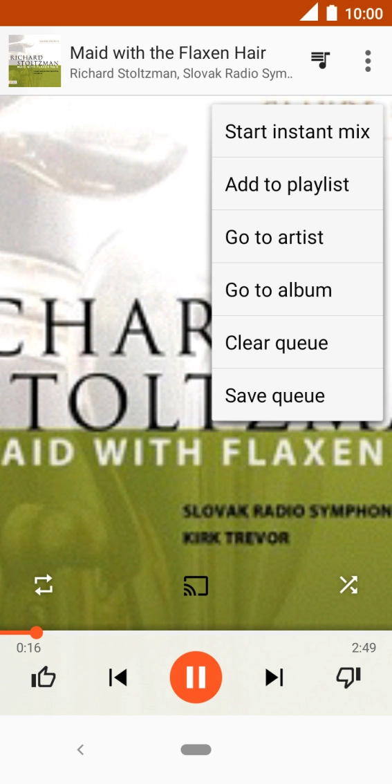 Press Add to playlist. Press Add to playlist.