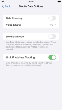 Press Voice & Data.
