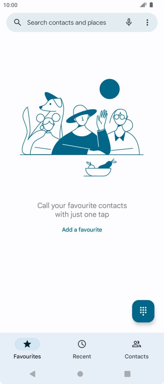 Press the menu icon. Press the menu icon.