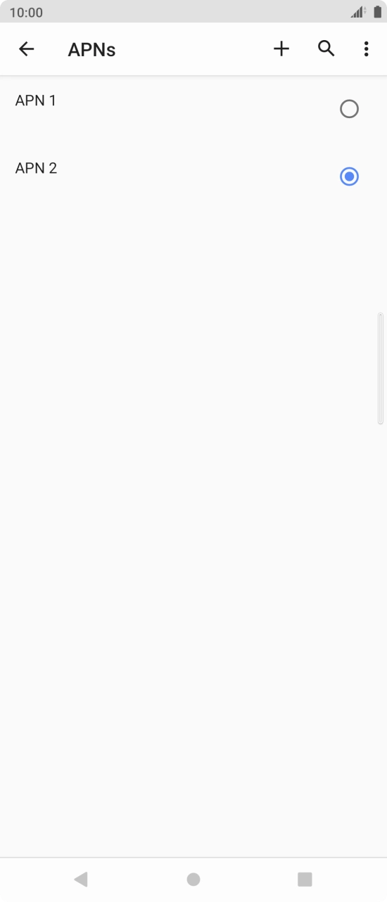 Press the Home key to return to the home screen. Press the Home key to return to the home screen.