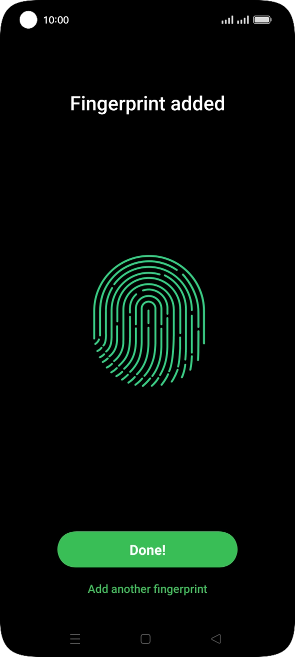 Press Done!. Press Done!.