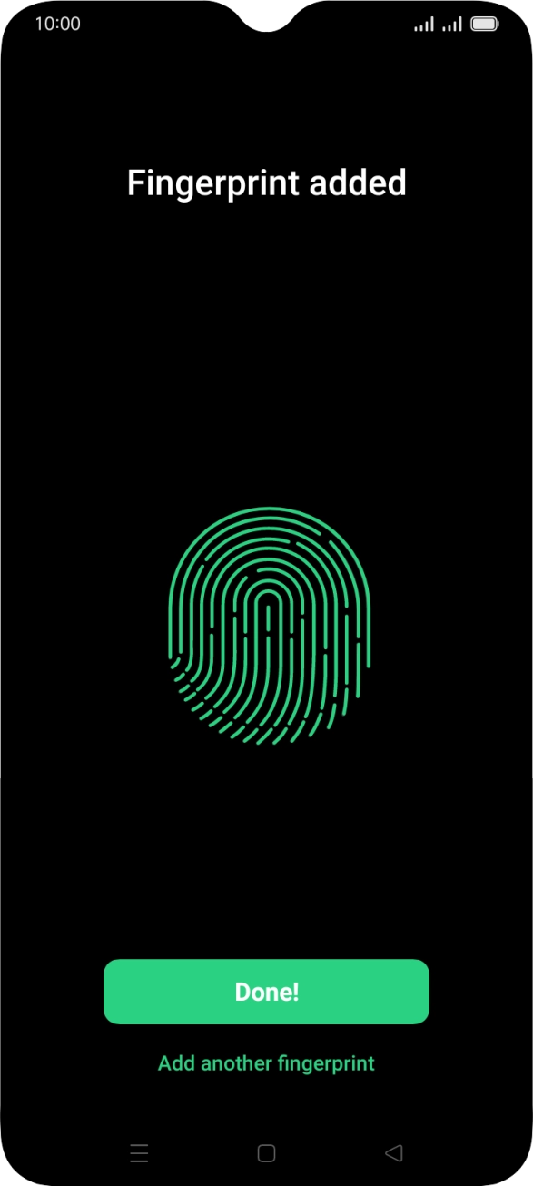 Press Done!. Press Done!.