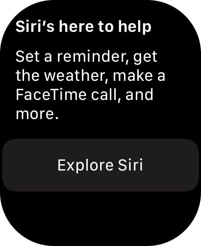 Say 'What can you do' for more examples.