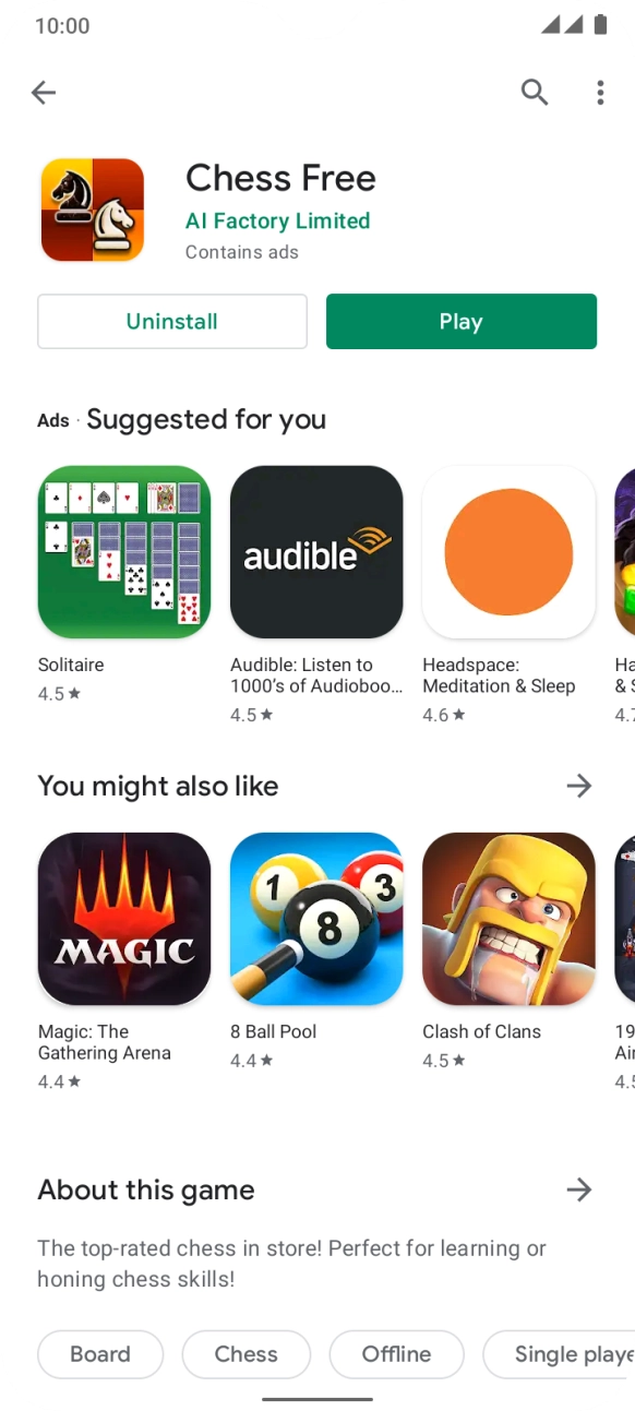 Slide your finger upwards starting from the bottom of the screen to return to the home screen.