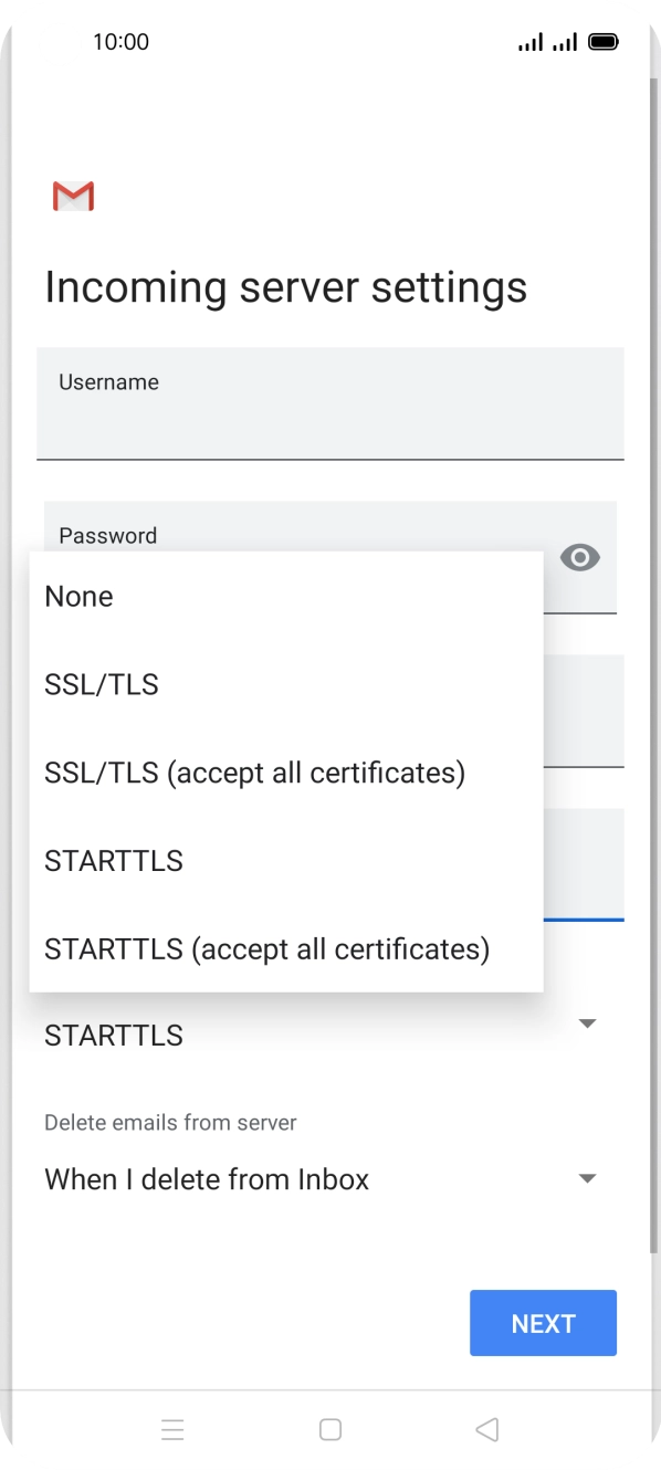 Press None. Press None.