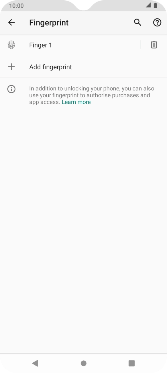 Press the Return key.