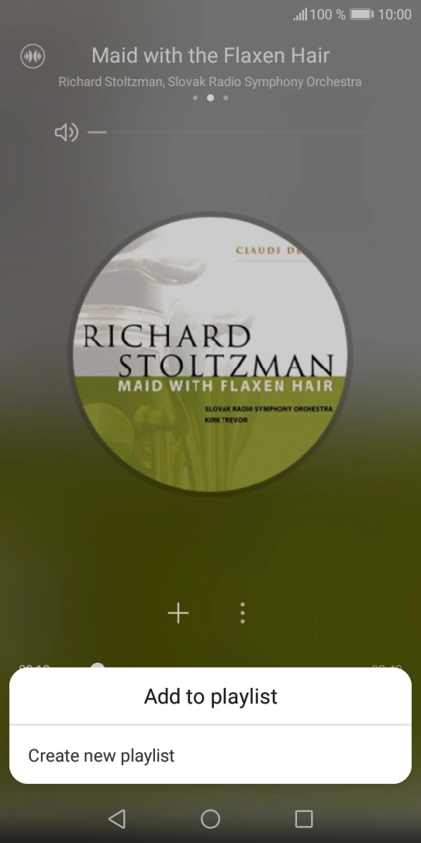 Press Create new playlist.