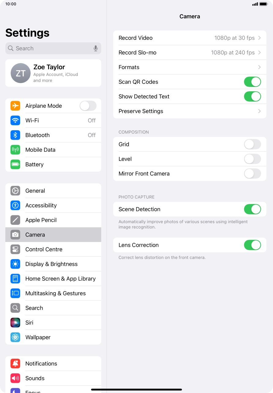 Slide your finger upwards starting from the bottom of the screen to return to the home screen.