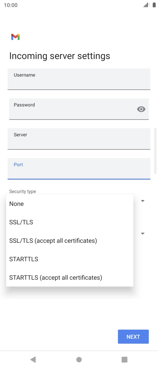 Press None. Press None.