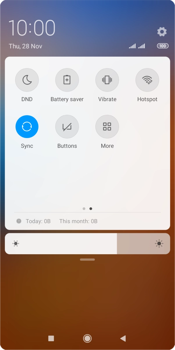 Press Battery saver to turn on the function.