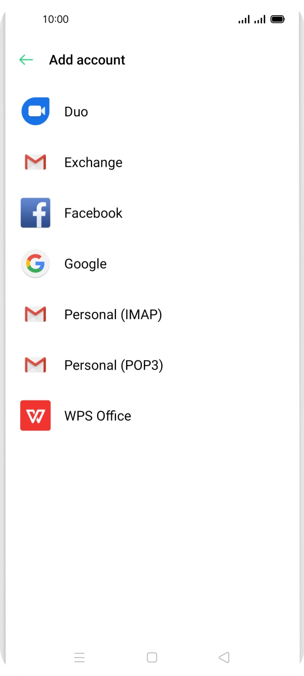 Press Personal (POP3). Press Personal (POP3).