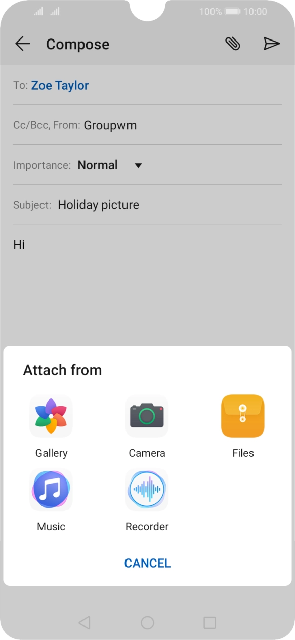 Press Files and go to the required folder. Press Files and go to the required folder.
