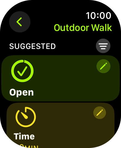 Press the Digital Crown several times to return to the main menu.
