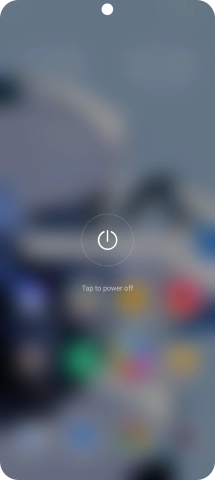 Press Tap to power off.