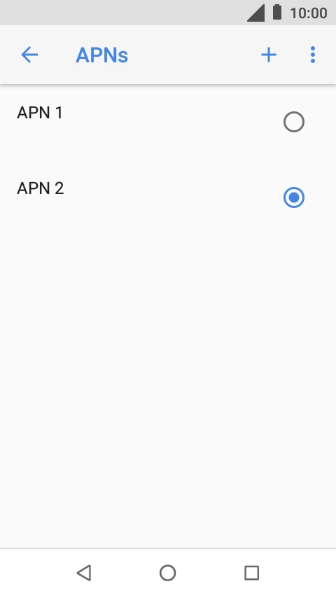 Press the Home key to return to the home screen. Press the Home key to return to the home screen.