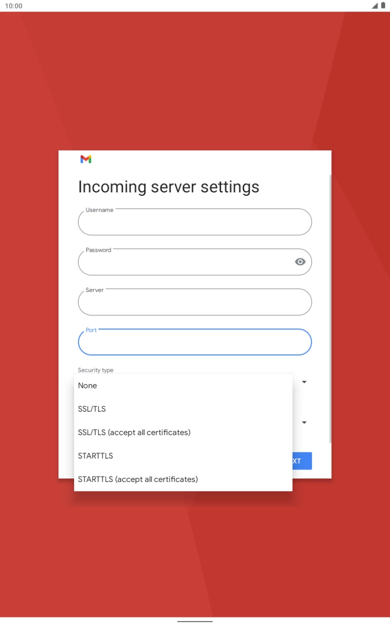 Press None. Press None.