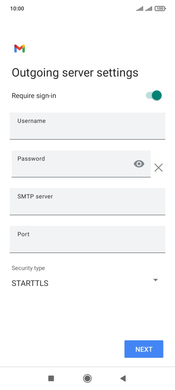 Press the indicator next to 'Require sign-in' to turn on the function. Press the indicator next to 'Require sign-in' to turn on the function.