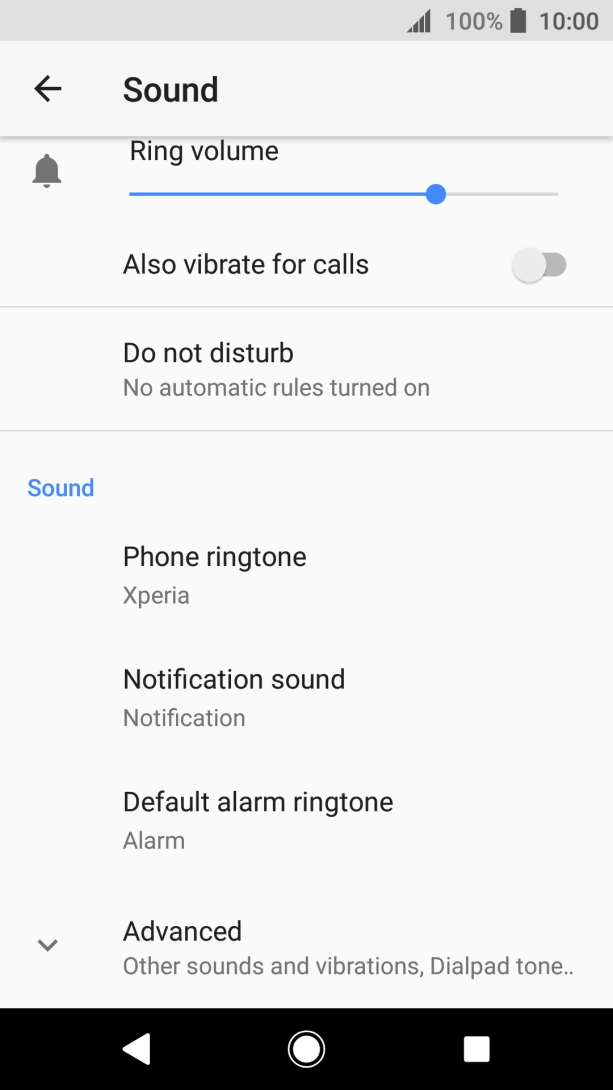 Press Phone ringtone.