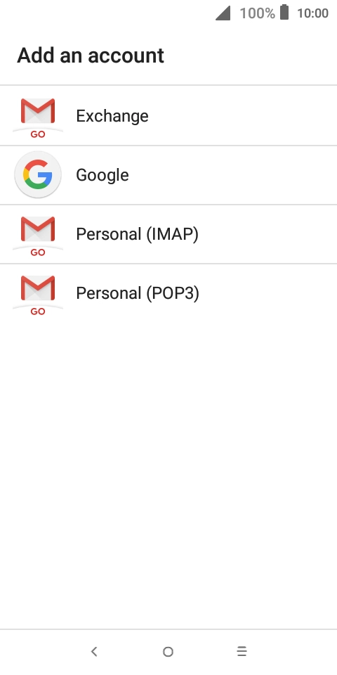 Press Personal (POP3). Press Personal (POP3).