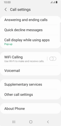 Press Voicemail.