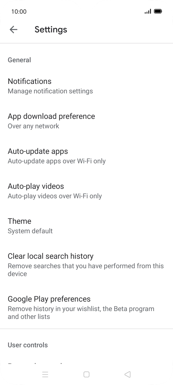 Press Auto-update apps. Press Auto-update apps.