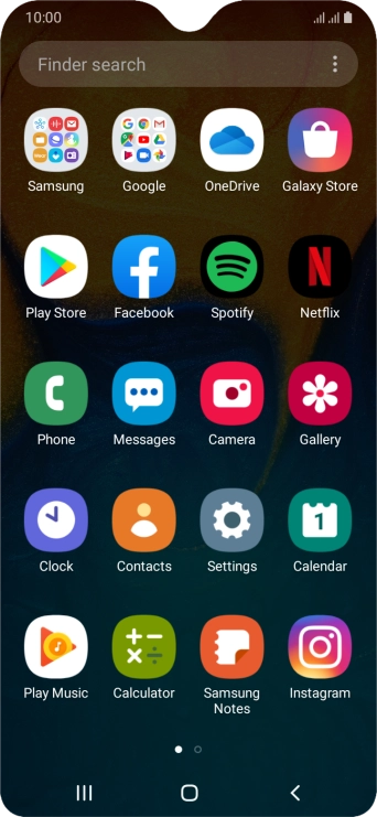Press Play Store.