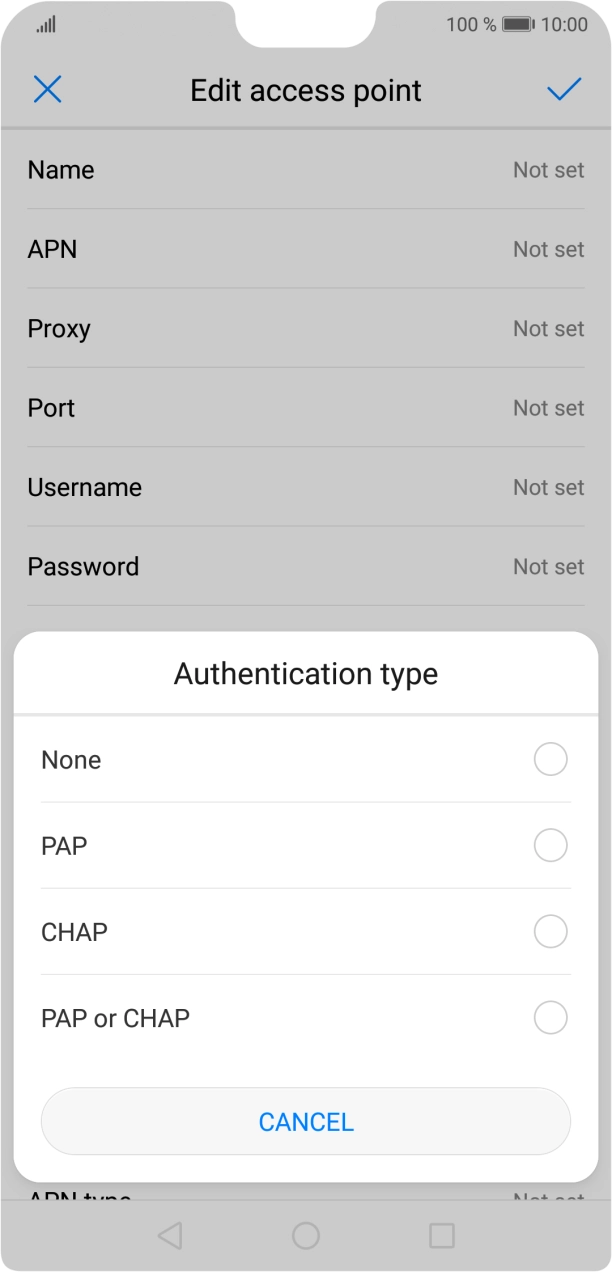 Press PAP. Press PAP.