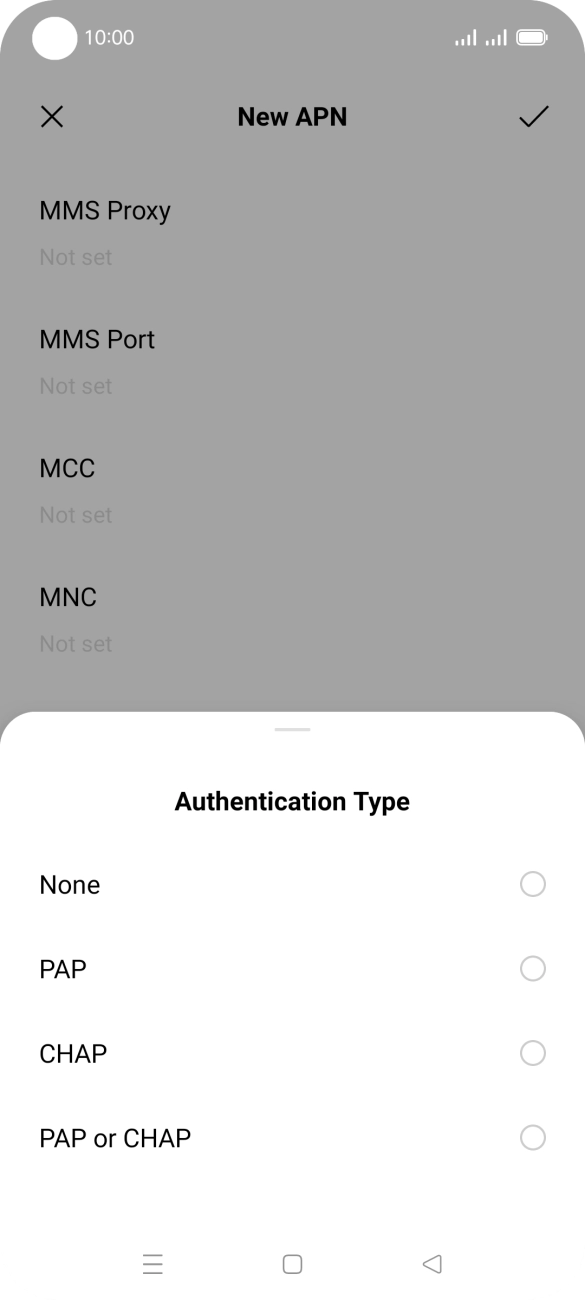 Press PAP. Press PAP.