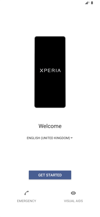 Press the drop down list.