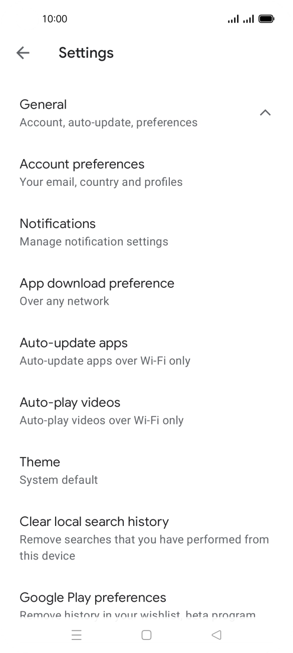 Press Auto-update apps. Press Auto-update apps.
