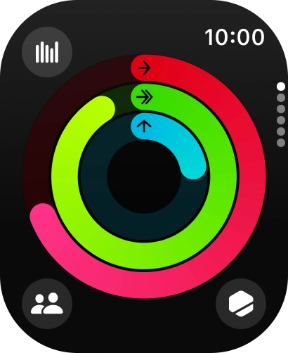 Press the Digital Crown twice to return to the home screen.