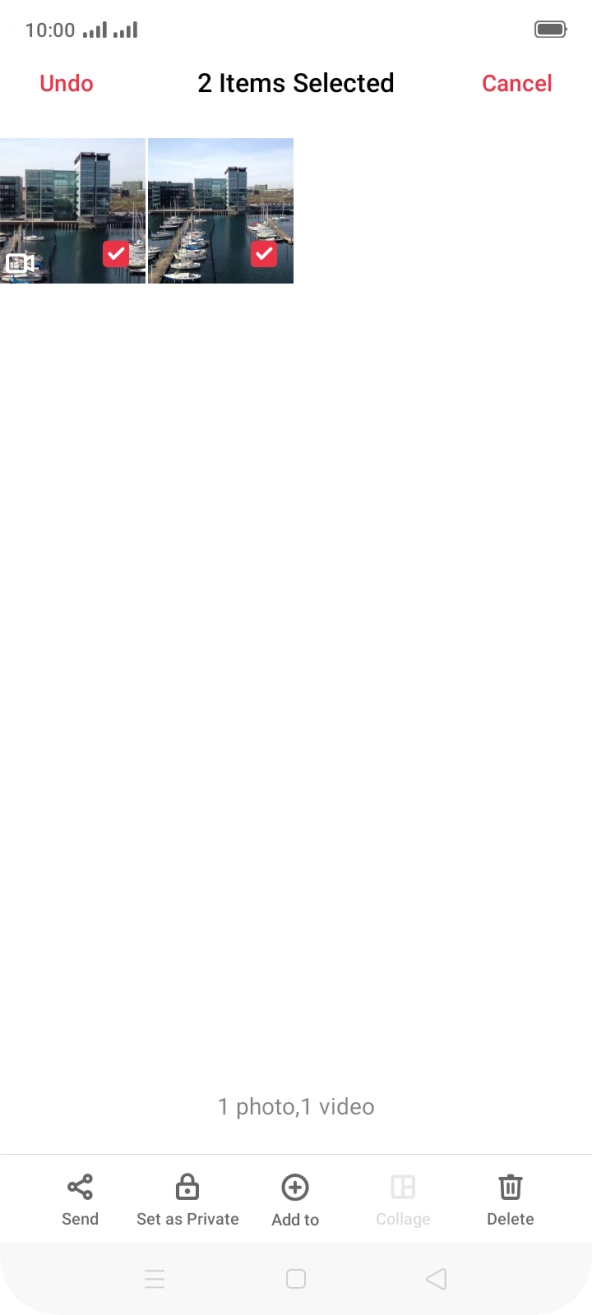 Press Send. Press Send.