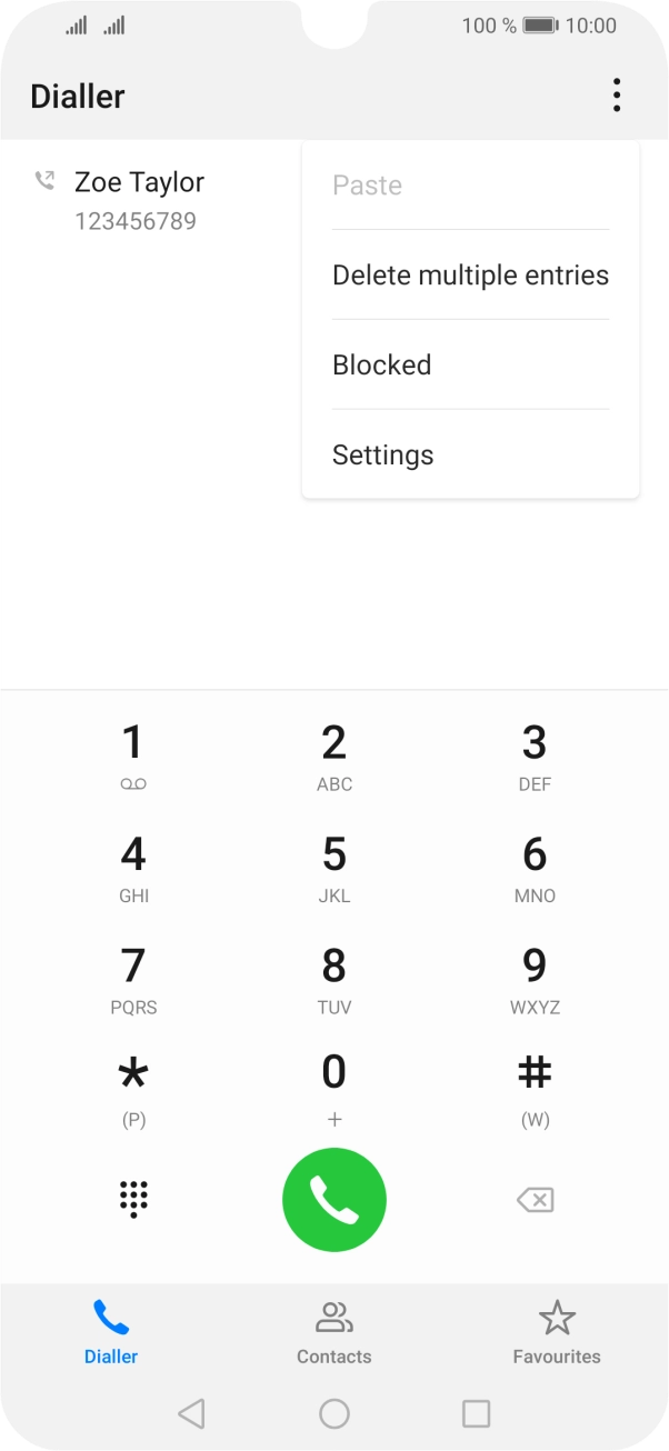 Press Settings. Press Settings.