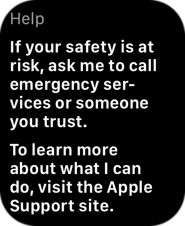 Say 'Help' for more examples.