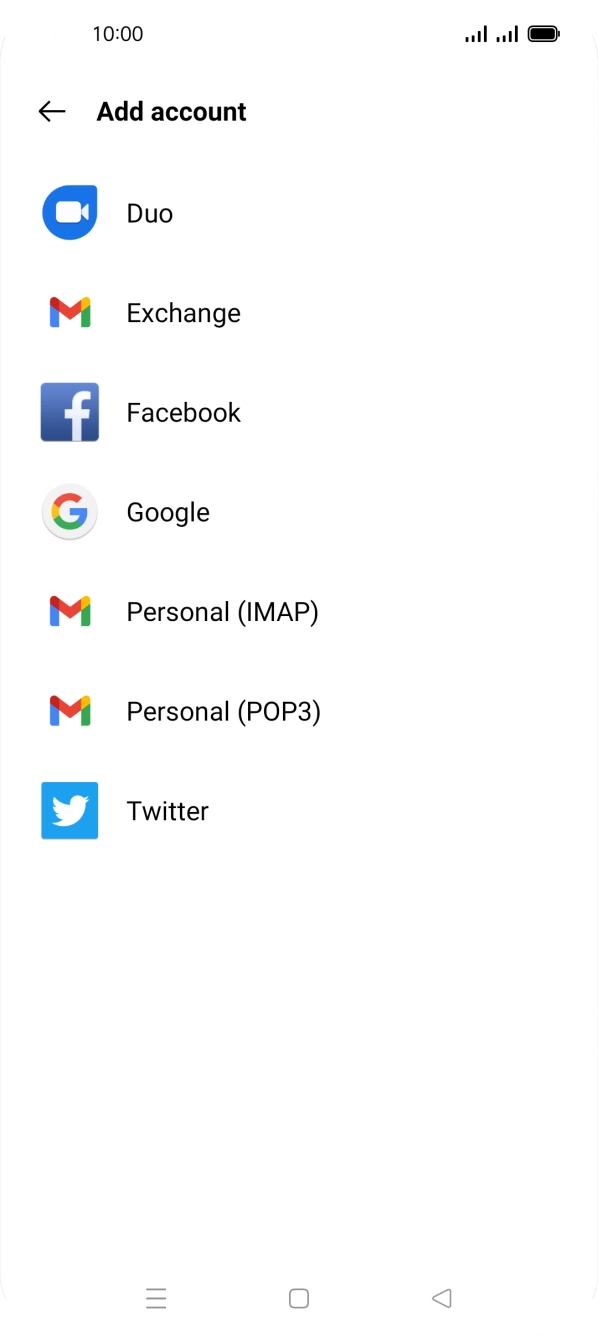 Press Personal (POP3). Press Personal (POP3).