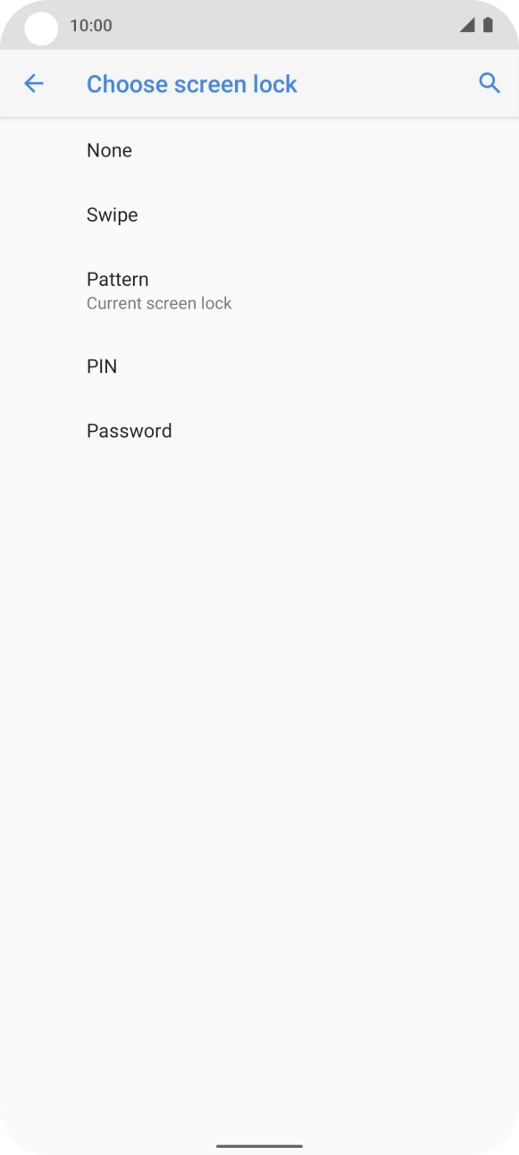 Press None. Press None.