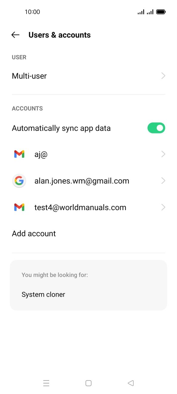 Press the Home key to return to the home screen. Press the Home key to return to the home screen.