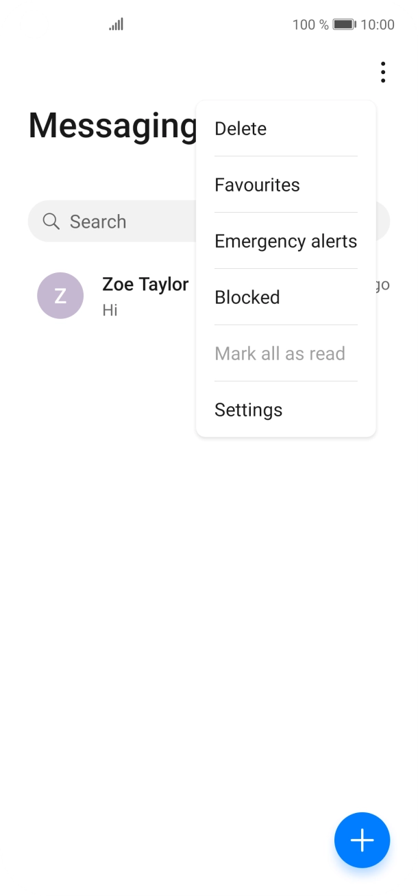 Press Settings. Press Settings.