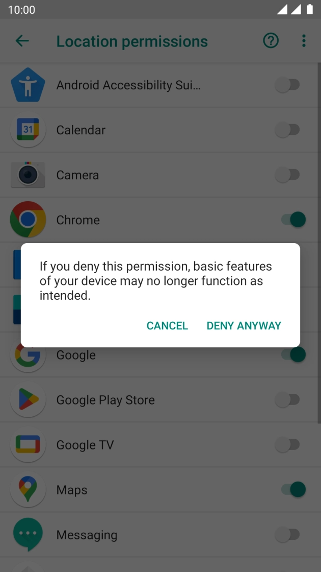 Press arrow left twice. Press arrow left twice.