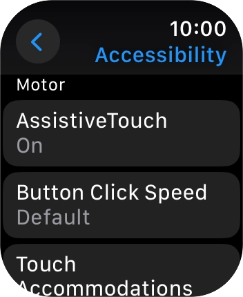 Press the required category below 'Motor' and follow the instructions on the screen to select the required settings. Press the required category below 'Motor' and follow the instructions on the screen to select the required settings.