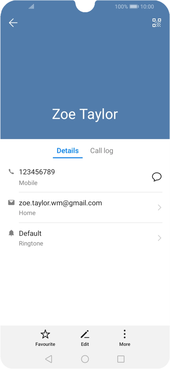 Press the required number.