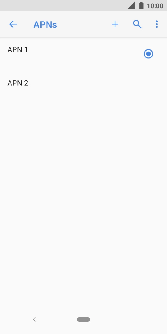 Press the Home key to return to the home screen. Press the Home key to return to the home screen.