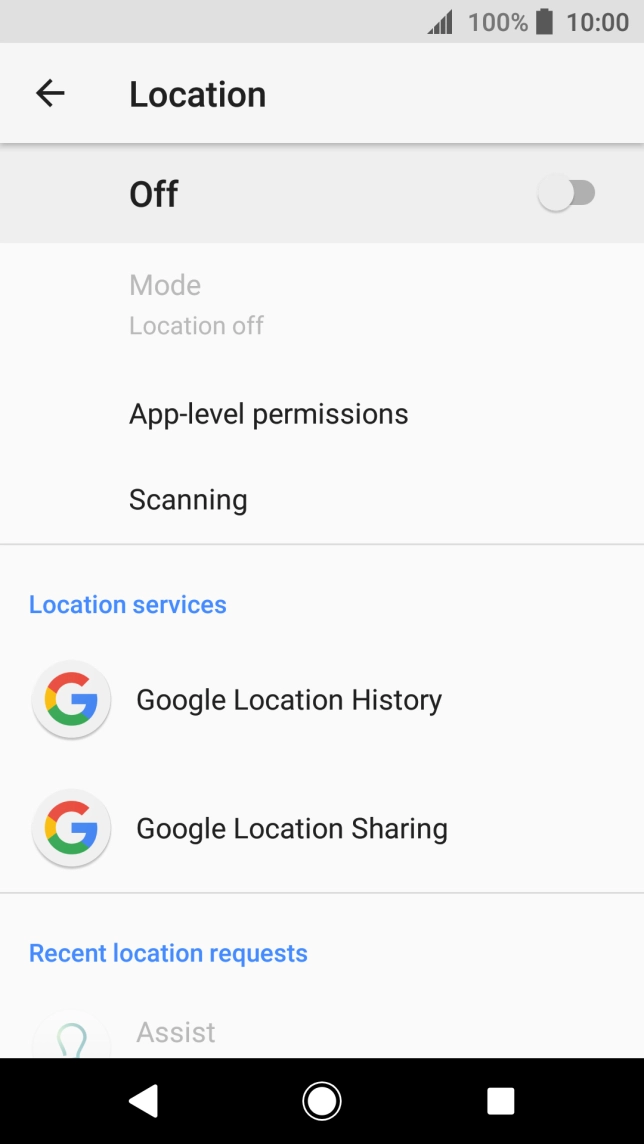 Press the indicator to turn the function on or off. Press the indicator to turn the function on or off.