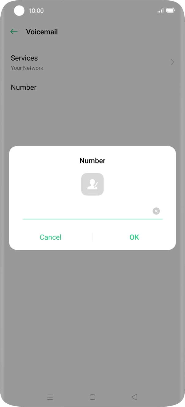 Key in 901 and press OK.