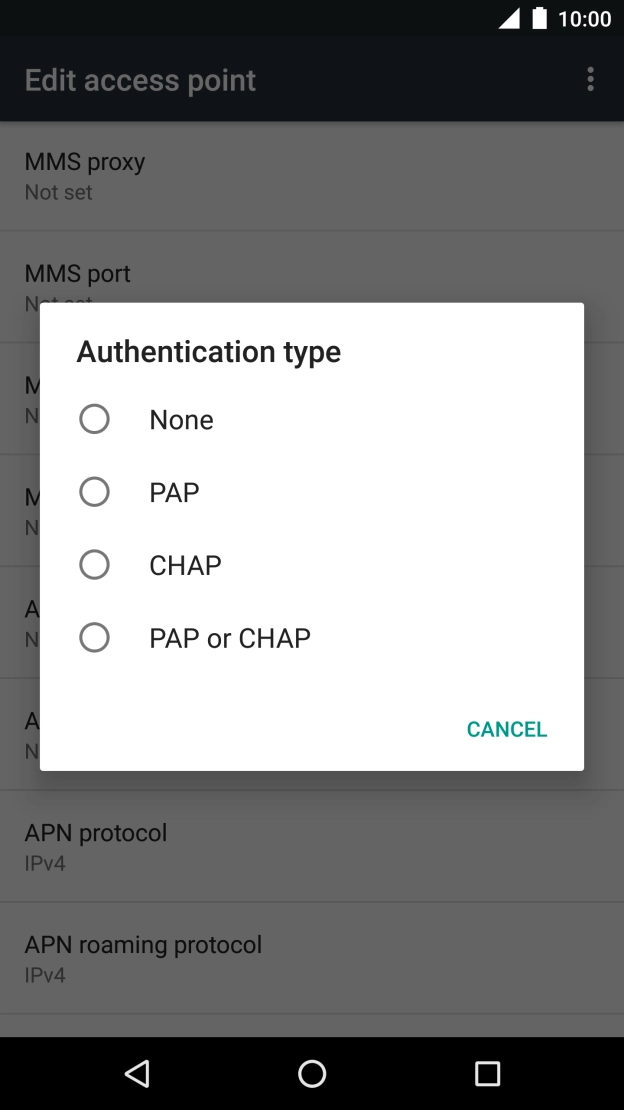 Press PAP. Press PAP.