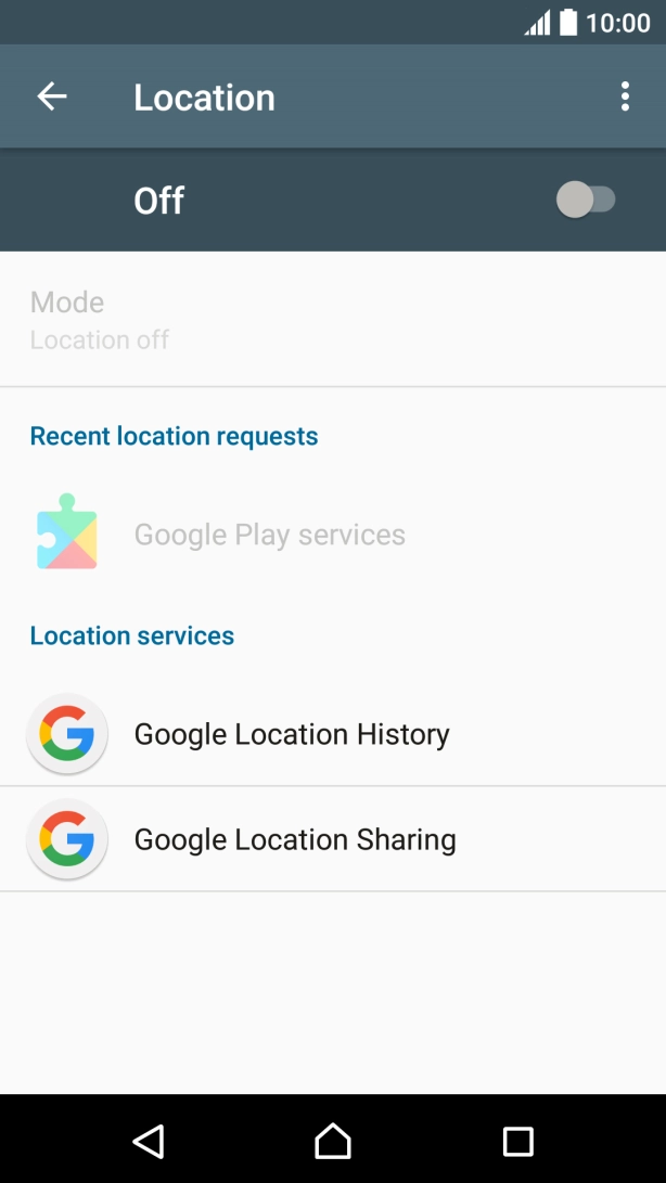 Press the indicator to turn the function on or off. Press the indicator to turn the function on or off.