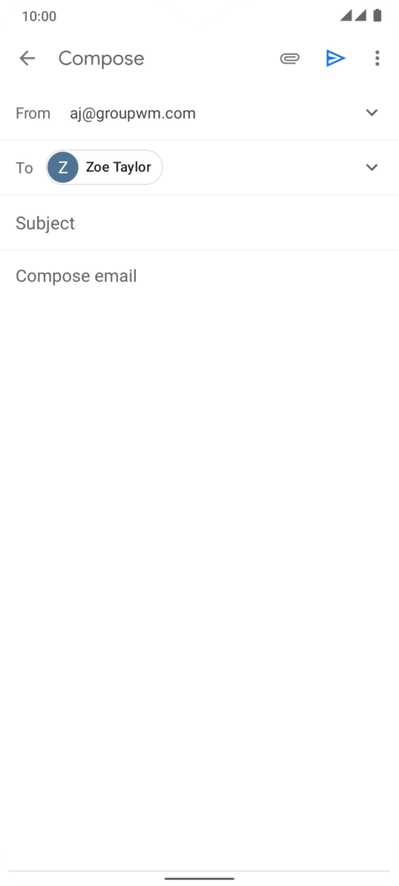 Press Subject and key in the required subject. Press Subject and key in the required subject.