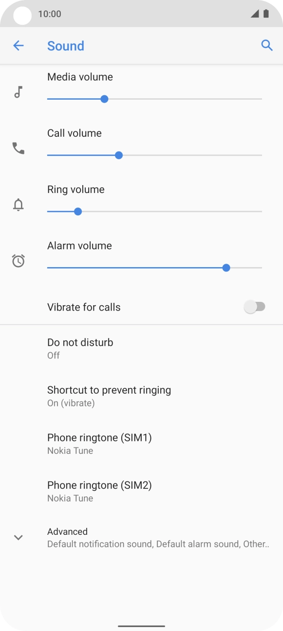 Press Phone ringtone.