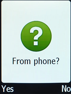 Press the Navigation key.